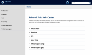 Help.fabasoftfolio.com thumbnail