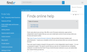 Help.findx.com thumbnail