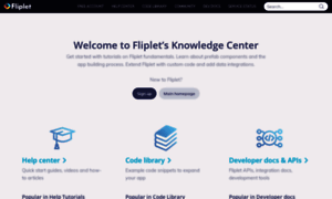 Help.fliplet.com thumbnail