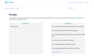 Help.fundly.com thumbnail