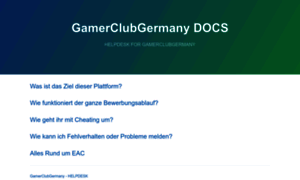 Help.gamerclubgermany.de thumbnail