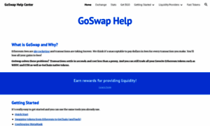 Help.goswap.exchange thumbnail