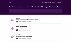 Help.harleytherapy.com thumbnail