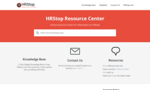 Help.hrstop.com thumbnail