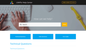Help.lifeflix.com thumbnail