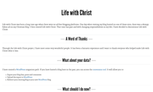 Help.lifewithchrist.org thumbnail