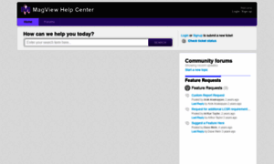 Help.magview.com thumbnail