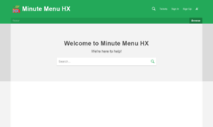 Help.minutemenu.com thumbnail