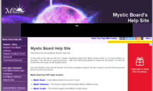 Help.mysticboard.com thumbnail