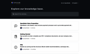Help.opennode.com thumbnail