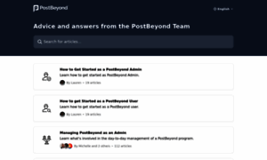 Help.postbeyond.com thumbnail