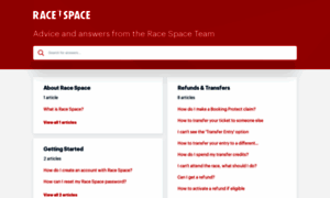 Help.racespace.com thumbnail
