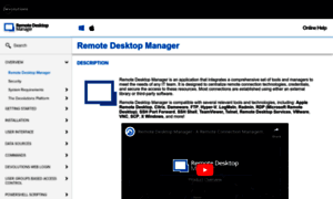 Help.remotedesktopmanager.com thumbnail