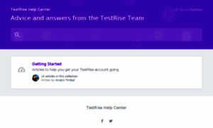 Help.testrise.com thumbnail