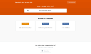 Help.theclimatedatafactory.com thumbnail