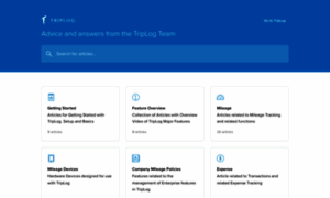 Help.triplogmileage.com thumbnail