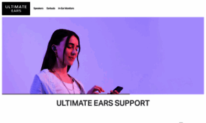 Help.ultimateears.com thumbnail