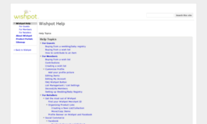 Help.wishpot.com thumbnail