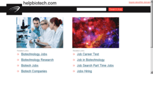 Helpbiotech.com thumbnail