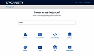 Helpcenter.ipowerweb.com thumbnail