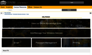 Helpdesk.centre.edu thumbnail