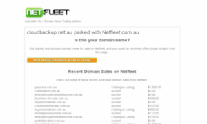 Helpdesk.cloudbackup.net.au thumbnail