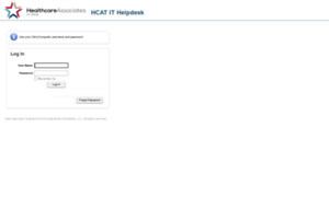 Helpdesk.healthcareassociates.com thumbnail