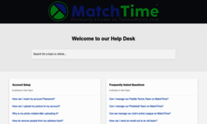 Helpdesk.matchtime.com thumbnail