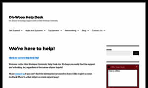 Helpdesk.owu.edu thumbnail