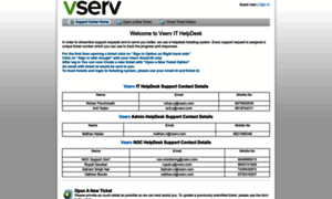 Helpdesk.vserv.com thumbnail