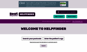 Helpfinder.beateatingdisorders.org.uk thumbnail