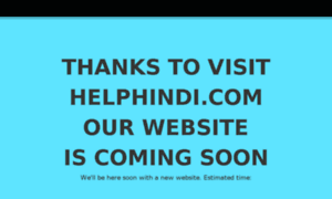 Helphindi.com thumbnail