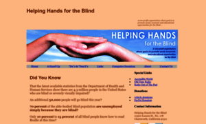 Helpinghands4theblind.net thumbnail