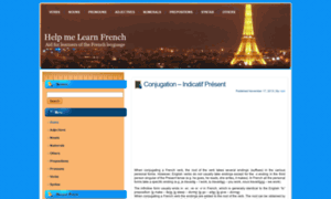 Helpmelearnfrench.com thumbnail