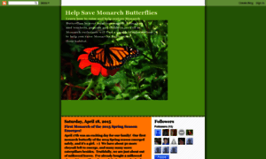 Helpsavemonarchbutterflies.blogspot.com thumbnail
