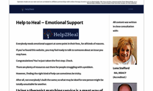 Helptoheal.co.uk thumbnail