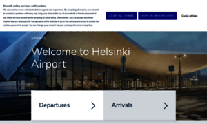Helsinkiairport.fi thumbnail