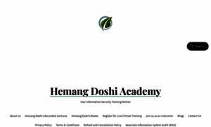 Hemangdoshiacademy.in thumbnail