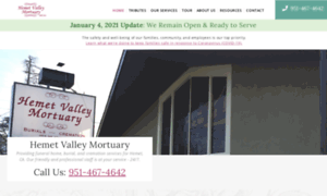 Hemetvalleymortuary.com thumbnail