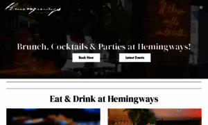 Hemingwaysbar.co.uk thumbnail