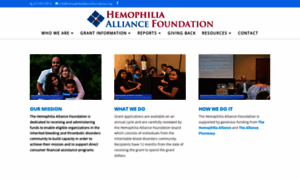 Hemophiliaalliancefoundation.org thumbnail