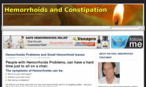 Hemorrhoidsandconstipation.com thumbnail