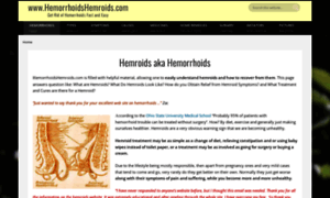 Hemorrhoidshemroids.com thumbnail