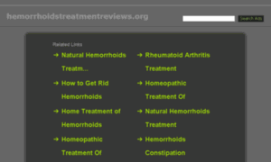 Hemorrhoidstreatmentreviews.org thumbnail