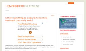 Hemorrhoidtreatment.info thumbnail