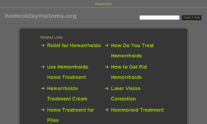 Hemroidsymptoms.org thumbnail