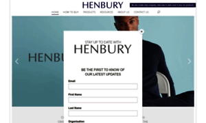 Henbury.com thumbnail