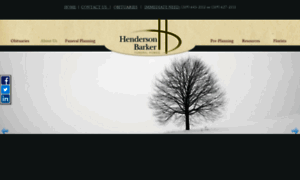 Hendersonbarkerfuneralhome.com thumbnail