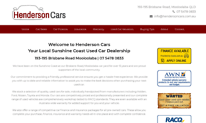Hendersoncars.com.au thumbnail