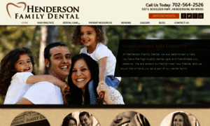 Hendersonfamilydental.com thumbnail